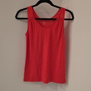 LOFT Bright Coral Tank Top